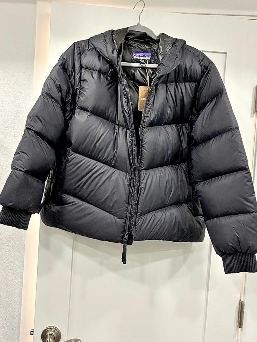 Patagonia Silent Down Jacket Puffer Jacket in Black XL NWT